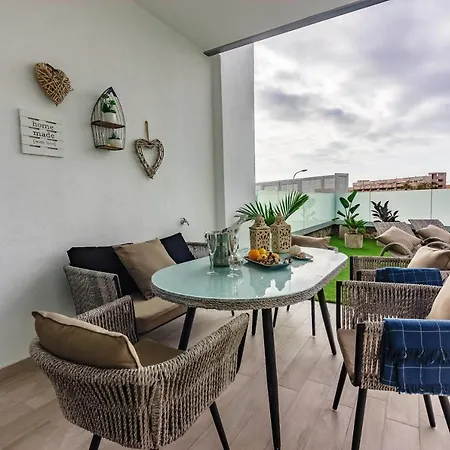 아파트 Deluxe 2 Bedrooms With Chillout Terrace 플라야 파라이소